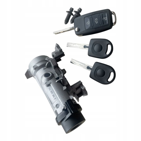 Blic 1K0905851B NOWA OE KOMPLETNA STACYJKA 2 KLUCZYKI 2 POD PILOT GROTY VW CADDY III 2005- 2006 2007 2008 2009 2010 2011 2012 2013 2014 2015 1.4 1.9 2.0TDI НОВИЙ ПОВНИЙ ЗАМОК ЗАПАЛЮВАННЯ З 2 КЛЮЧАМИ (ПІД ПУЛЬТ) ДЛЯ VW CADDY III 2005-