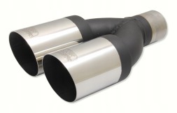 Ulter-Sport Насадка на глушник Ulter подвійна, кругла 2x 76 мм | N2-76*