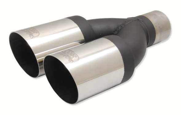 Ulter-Sport Насадка на глушник Ulter подвійна, кругла 2x 76 мм | N2-76*