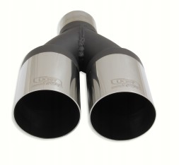 Ulter-Sport Насадка на глушник Ulter подвійна, кругла 2x 76 мм | N2-76*