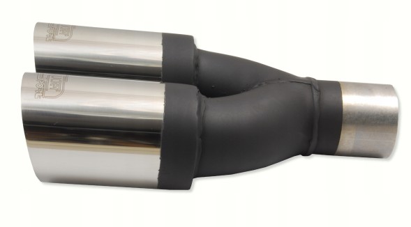Ulter-Sport Насадка на глушник Ulter подвійна, кругла 2x 76 мм | N2-76*