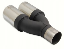Ulter-Sport Насадка на глушник Ulter подвійна, кругла 2x 76 мм | N2-76*
