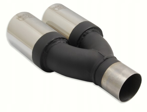 Ulter-Sport Насадка на глушник Ulter подвійна, кругла 2x 76 мм | N2-76*