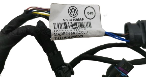 Volkswagen OE 57L971095AP, DWP57L971095APOE Джгут проводів переднього бампера VW Tayron 57L971095AP Новий оригінал