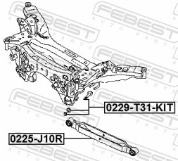 0229 T31 KIT FEBEST Ексцентрик