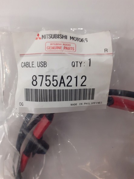 Mitsubishi OE 8755A212 USB КАБЕЛЬ GF - ОРИГІНАЛ OE MITSUBISHI