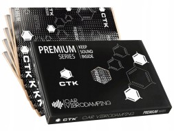 Китай CT-PRE22 ЛЕГКА ЗВУКОІЗОЛЯЦІЙНА МАТА CTK Premium BOX 2.2мм - 2,8м2