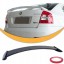 Китай Spoiler Lotka Skoda Octavia 2003-2014 Спойлер Skoda Octavia 2 MK2 2003-2014 Стиль RS Чорний Глянець Накладка Аеродинамічний елемент