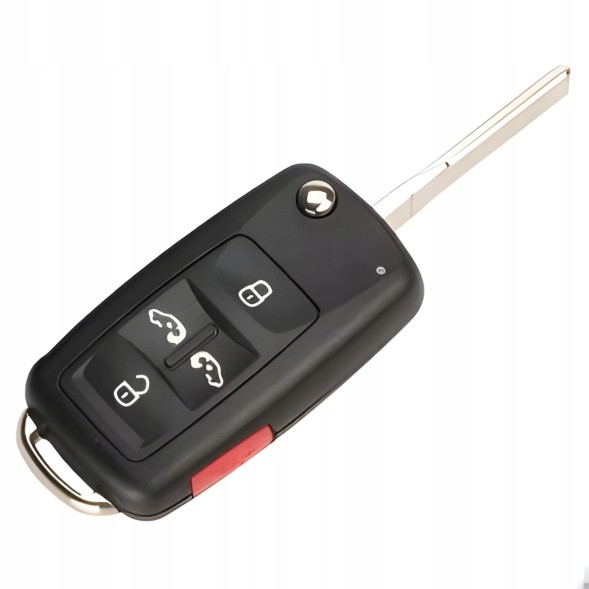 Китай AD AE PANIC Ключ з електронікою для VW Volkswagen Multivan T5 5K0837202AD AE (з тривогою)