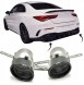 Proteile A8903 Airautopl НАКІНЦІ ВИХЛОПНОЇ ТРУБИ ГЛУШНИКА MERCEDES A35 AMG W177 CLA W118 C118 GLB 247 ЧОРНІ
