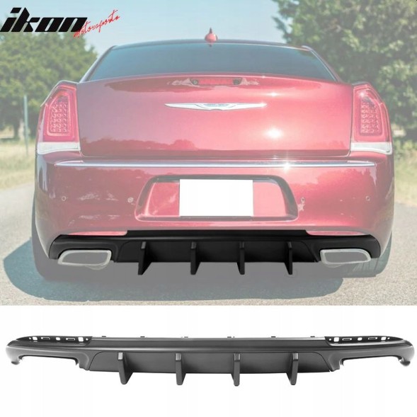 Ikon Motorsports JGD-CHRYS15-DV1 Дифузор бампер спойлер V1 Chrysler 300 2015-2022 рр.