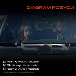 Frankberg 5481FB0058291 Frankberg механізм склоочисників фронт + двигун для hyundai i30 gd i30 fd