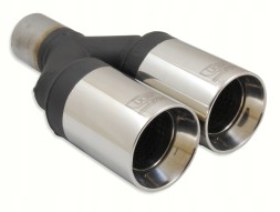 Ulter-sport N2-61 Наконечник глушника подвійний круглий 80 мм | n2-61