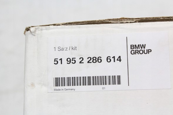 BMW OE 2286614 51952286614 КОМПЛЕКТ MPERFORMANCE ALCANTARA КЕРМО ПЕДАЛІ СИЛЬФОН BMW F30 F31 F34