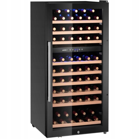 Китай WEW-SC-HP-1030806 Винний холодильник ARKTIC 2-зонний на 91 пляшку 230 л CE