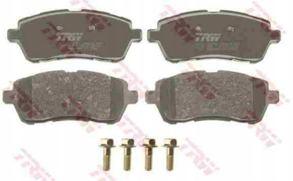 TRW TRW GDB1893, TRW DF6399 Колодки + гальмівні диски передні trw ford fiesta vii 7 mk7