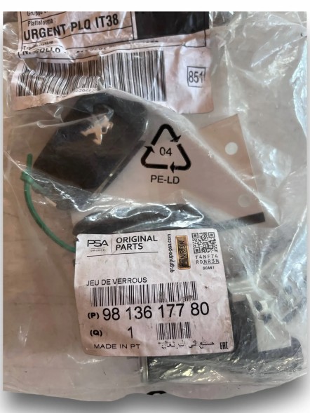 Peugeot OE PEUGEOT 3008 II ВСТАВКИ КЛЮЧІВ ЗАМКА ЗАПАЛЮВАННЯ OE 9813617780