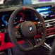 BMW OE 61319501592 32307908506 OE BMW M3 M4 CS LCI G80 G82 Перформансна рамка + лопатки керма CARBON