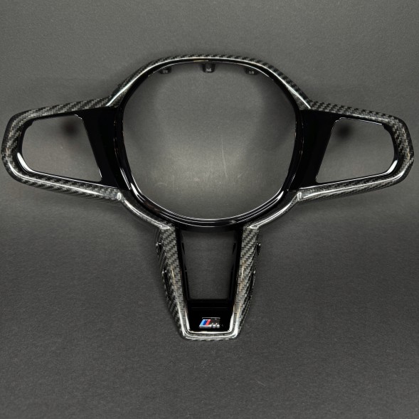 BMW OE 61319501592 32307908506 OE BMW M3 M4 CS LCI G80 G82 Перформансна рамка + лопатки керма CARBON