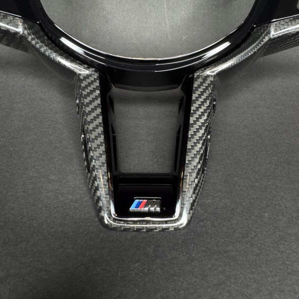 BMW OE 61319501592 32307908506 OE BMW M3 M4 CS LCI G80 G82 Перформансна рамка + лопатки керма CARBON