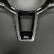 BMW OE 61319501592 32307908506 OE BMW M3 M4 CS LCI G80 G82 Перформансна рамка + лопатки керма CARBON