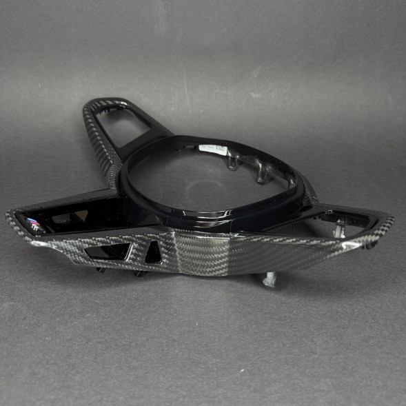 BMW OE 61319501592 32307908506 OE BMW M3 M4 CS LCI G80 G82 Перформансна рамка + лопатки керма CARBON