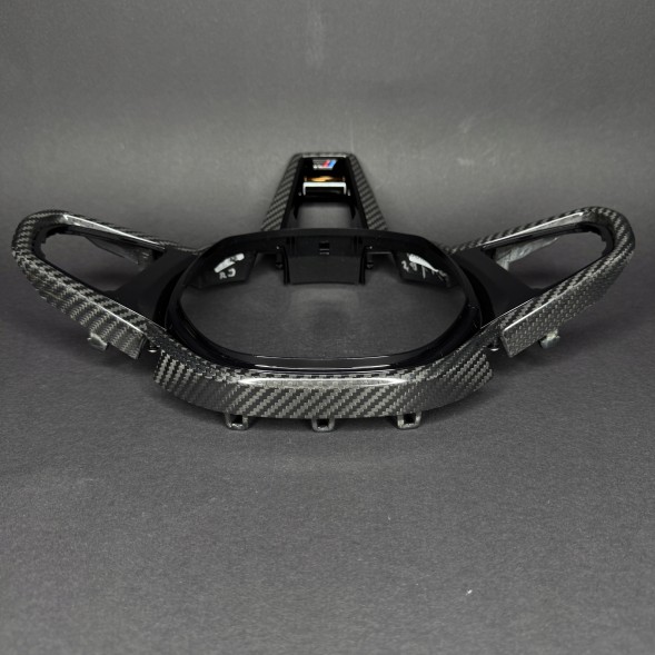 BMW OE 61319501592 32307908506 OE BMW M3 M4 CS LCI G80 G82 Перформансна рамка + лопатки керма CARBON