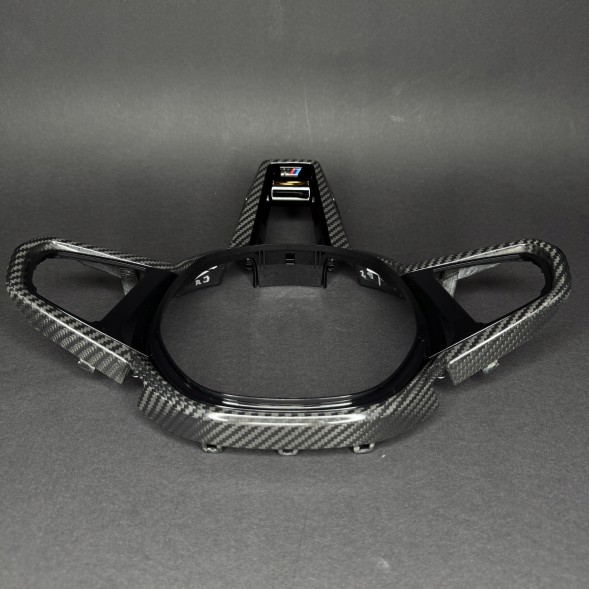 BMW OE 61319501592 32307908506 OE BMW M3 M4 CS LCI G80 G82 Перформансна рамка + лопатки керма CARBON