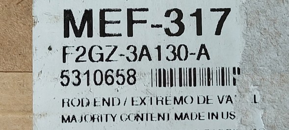 Ford OE edge koncówka drążka P.P. EDGE MK2 ліфт правий наконечник рульового драже F2GC3290