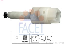 7 1126 FACET Вимикач стоп сигналу