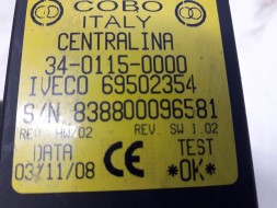 Iveco OE IVECO DAILY 3 III 35C18 06- MODUŁ STEROWNIK HAKA 69502354 - RTEKO ЕЛЕКТРОННИЙ ЦЕНТРАЛЬНИЙ КОНТРОЛЕР МОДУЛЬ ГАЧКА IVECO DAILY 00- OR 69502354