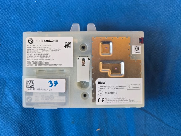 BMW OE MODUŁ TELEMATIC ATM (37) BMW G20 G26 G30 G05 G06 G12 U06 U11 5B616E7 5B418F3 NOWY ! quali21022026 МОДУЛЬ ТЕЛЕМАТИКИ ATM (37) BMW G20 G26 G30 G05 G12 U06 U11 5B616E7 5B418F3