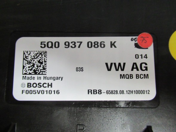 BMW OE МОДУЛЬ КОНТРОЛЕРА AUDI VW BORDNETZ 5Q0937086K