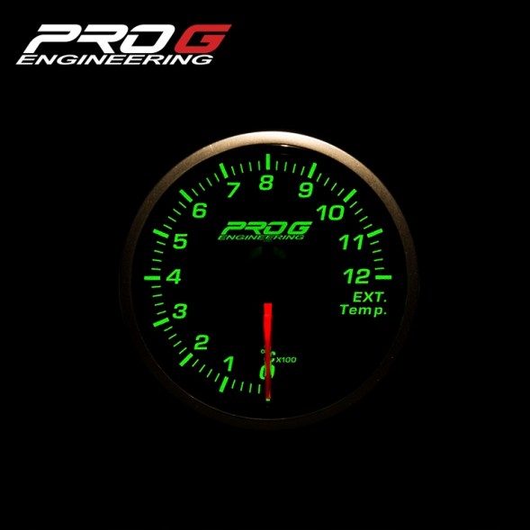 Китай PRG-26035-G2 Індикатор Pro G RS температури спаліну EGT 52мм