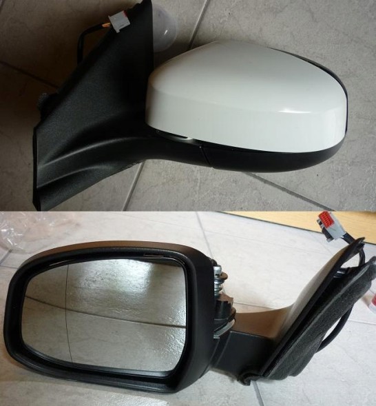 View Max 3219515S Дзеркало ліве FORD MONDEO MK4, електричне складання, 673, 7 пінів