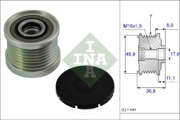 535 0081 10 INA Шків привідного паса