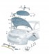 Skoda OE 6V0823723A 6V0823723 ПРОКЛАДКА ГУМА ПІДШИПНИКА КАПОТА КАМЕРИ 6V0823723A SKODA FABIA III 6V 17R