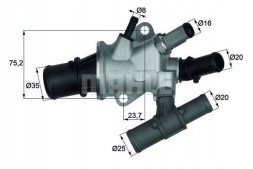 BEHTI 168 88/RS3 BEHR ТЕРМОСТАТ 40988 41058988D