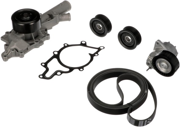 Gates KP26PK2260-1 Gates kp26pk2260-1 насос водяний + к-т поліклинового ременя