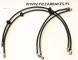 Pizza Brakes Przewody hamulcowe w oplocie BMW M5 F10 4.4 Гальмівні дроти в обплетенні BMW M5 F10 4.4