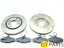 GT-Parts 003750 x2 023729 Диски x2 + колодки PEUGEOT 406 1.6 1.8 1.9D ФРОНТАЛЬНІ