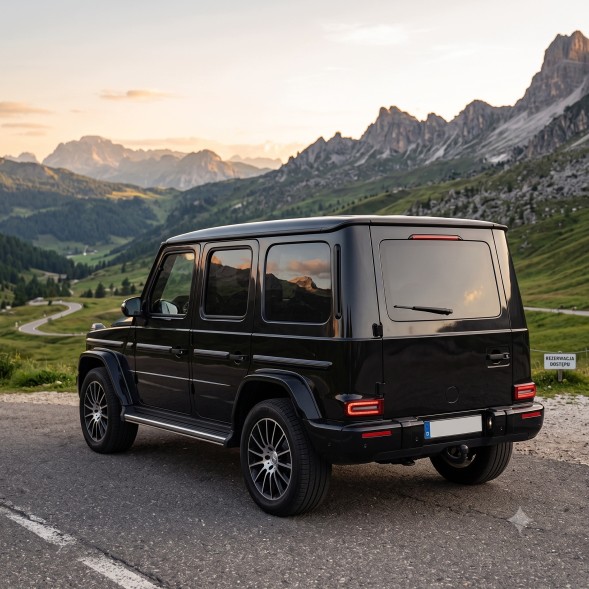Китай A4638101000 - G KLASA РОЛЬОВА ШТОРА БАГАЖНИКА ЗАДНЯ MERCEDES BENZ G-CLASS III 2018+ ЧОРНА НОВА
