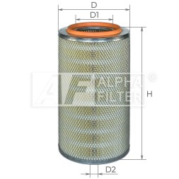 AF0745 ALPHA FILTER Фільтр забору повітря