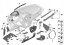 BMW OE Akc.deski планка rozdz.pasażer , нижня MINI F54 BORGDY 51459332468