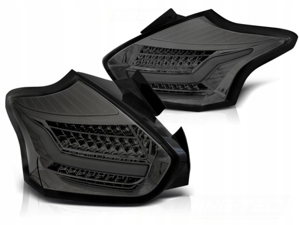 Junyan LDFO62 32C2913E mhm Задні ліхтарі комплект Тюнінг LED Динамічні Тоновані Ford Focus III mk3 Рестайлінг 2014-2018