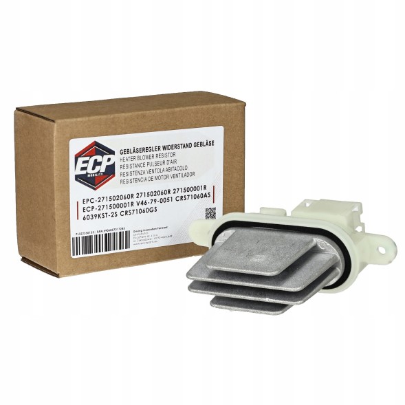ECP MOBILITY ECP-271502060R 271502060R 52426558 271500001R Резистор обігрівача ECP MOBILITY для Renault Laguna III 2007-2015