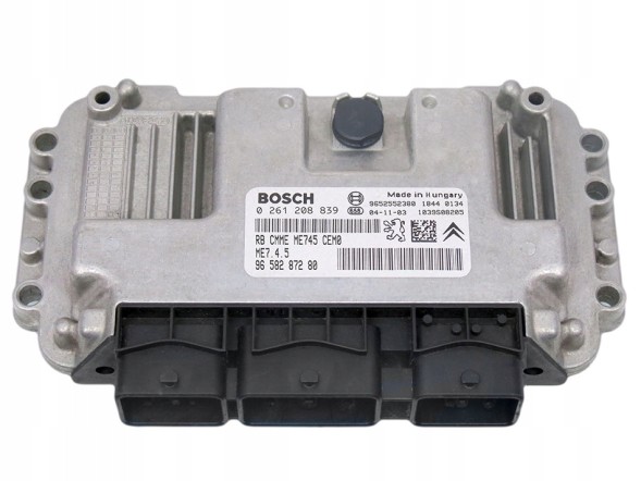 OE КОМП'ЮТЕР (БЛОК УПРАВЛІННЯ ДВИГУНОМ) PEUGEOT 206 1.6 16V 9658287280 0261208839
