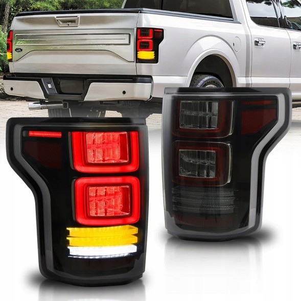VLAND LDFO96 mhm Комплект задніх ліхтарів Vland Led Neon Dynamic Diodes Ford F150 F-150 XIII mk 13 14