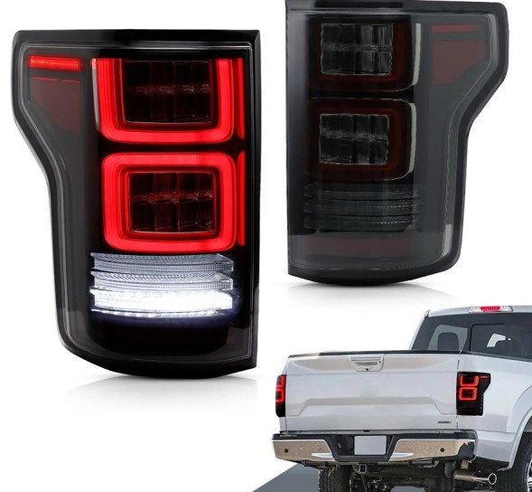 VLAND LDFO96 mhm Комплект задніх ліхтарів Vland Led Neon Dynamic Diodes Ford F150 F-150 XIII mk 13 14