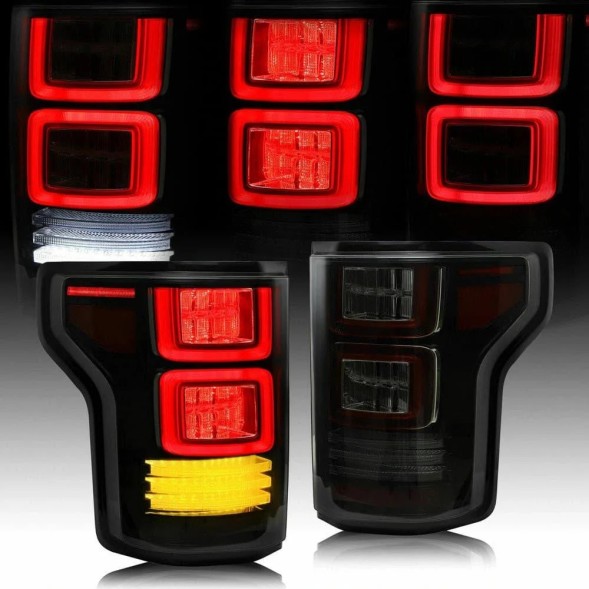 VLAND LDFO96 mhm Комплект задніх ліхтарів Vland Led Neon Dynamic Diodes Ford F150 F-150 XIII mk 13 14